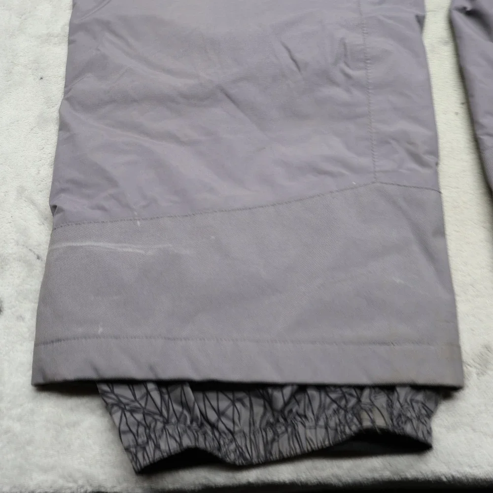 North Face Snow Pants Men Large Gray Cargo Waterproof Wind Rain Ski Winter 33x32
